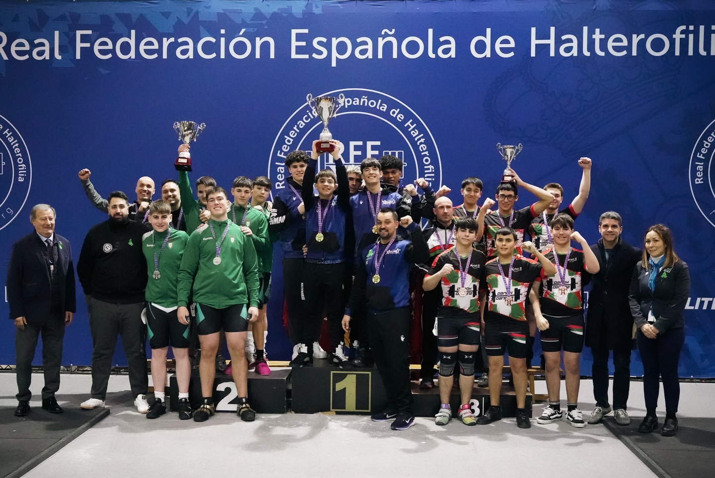 Podios navarros en la Copa de Clubes Sub-18 y 5&ordm; puesto en categor&iacute;a Sub-16